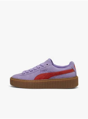 Purple women's suede sneakers PUMA X FENTY Creeper Phatty - Women