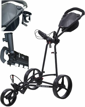 Big Max Autofold X2 SET Phantom Black Pushtrolley