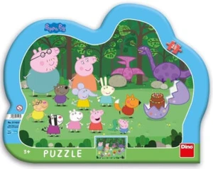 Puzzle v rámu Peppa Pig 25 dílků