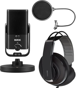 Rode NT-USB Mini Youtube & Podcast SET 4 USB-s mikrofon