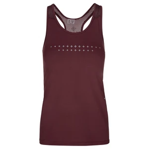 Women's running top Kilpi SIEN-W dark red