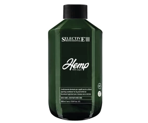 Hydratační kondicionér pro suché a lámavé vlasy Selective Professional Hemp Hydrating conditioner - 1000 ml + dárek zdarma