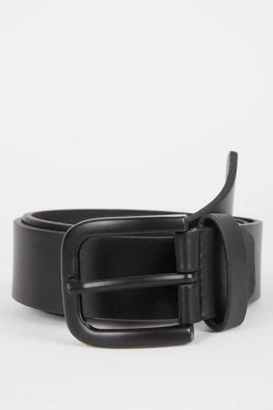 DEFACTO Men's Faux Leather Jean Belt