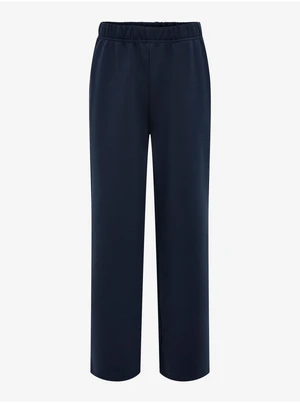 Dark blue girls' sweatpants ONLY Scarlett - Girls