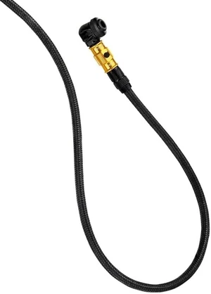 Lezyne ABS Braided Floor Pump Hose Gold/Hi Gloss Accessoires pour pompes