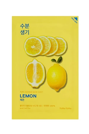 HOLIKA HOLIKA Plátienková maska ​​Pure Essence Mask Sheet - Lemon 20 ml