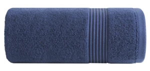 Eurofirany Unisex's Towel 454977 Navy Blue