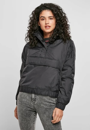 Women's Panel Padded Tug Jacket Black