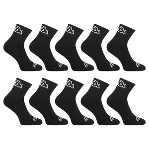 10PACK Styx ankle socks black