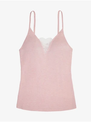 Světle růžové dámské pyžamové tílko DORINA Camisole - Dámské