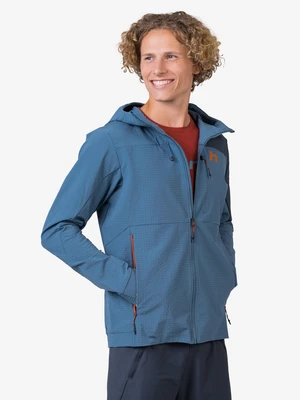 Men's blue softshell jacket Hannah Aren