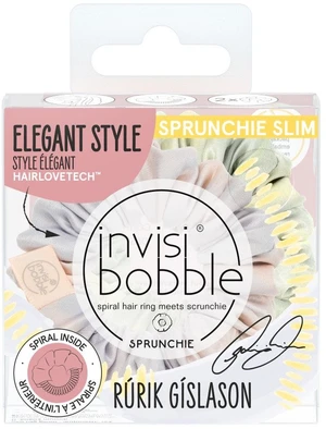 INVISIBOBBLE SPRUNCHIE SLIM Rúrik Gíslason Twist it Up látkové gumičky 2 ks