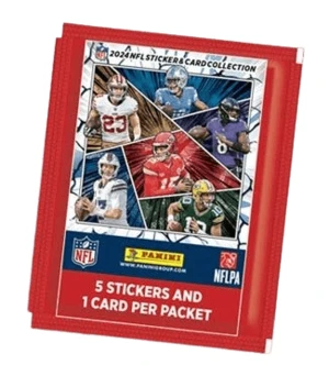 NFL 2024 Panini - samolepky