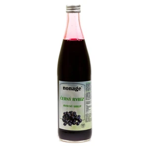 NONAGE Čierne ríbezle ovocný sirup 500 ml