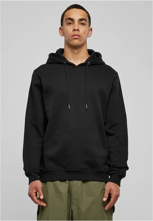 Basic Terry Hoody Black