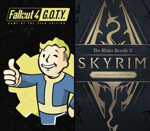 The Elder Scrolls V: Skyrim Anniversary Edition + Fallout 4 G.O.T.Y. XBOX One Account