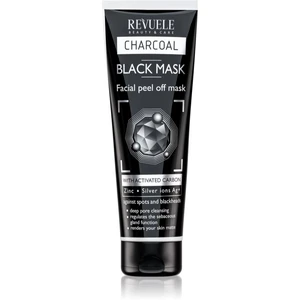 Revuele Charcoal Black Mask čistiaca zlupovacia maska pre problematickú pleť 80 ml