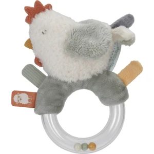 Little Dutch Little Farm Ring Rattle Chicken chrastítko 1 ks