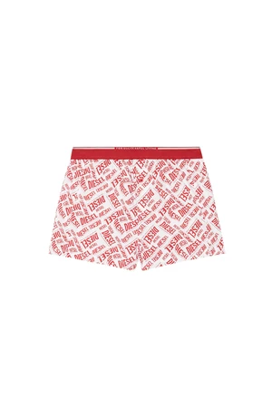 Diesel Boxerky - UUBX-STARK-EL BOXER-SHORTS biele