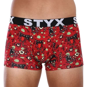 Red men's patterned boxers Styx