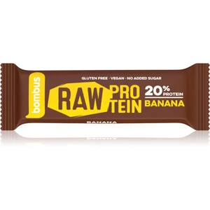 Bombus Raw Protein proteínová tyčinka príchuť Banana 50 g