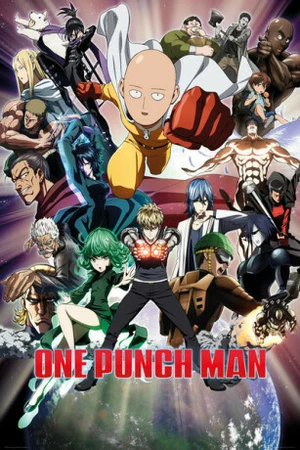 Plakát 61x91,5cm - One Punch Man - Collage