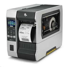 Zebra ZT610 ZT61046-T2E0100Z label printer, 24 dots/mm (600 dpi), peeler, rewind, disp., ZPL, ZPLII, USB, RS232, BT, Ethernet