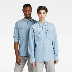 G-STAR Shirt - Worker Slim Shirt blue