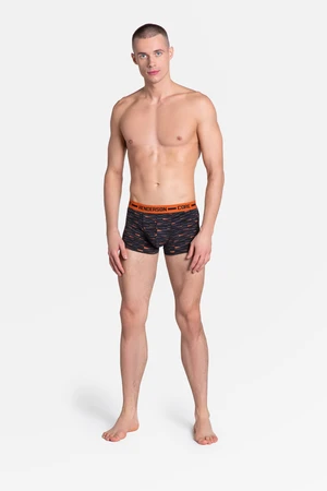 Ozzy 38288-MLC Boxer Shorts Set of 2 pieces Graphite-Orange Graphite-Orange