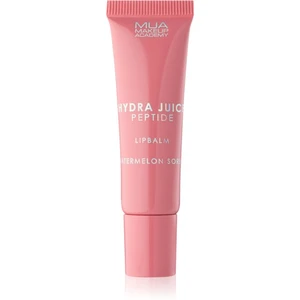 MUA Makeup Academy Hydra-Juice Peptide hydratační balzám na rty pro lesk vůně Watermelon Sorbet 10 ml