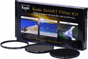 Kenko Smart Filter 3-Kit Protect/CPL/ND8 67mm Filtr na objektivy