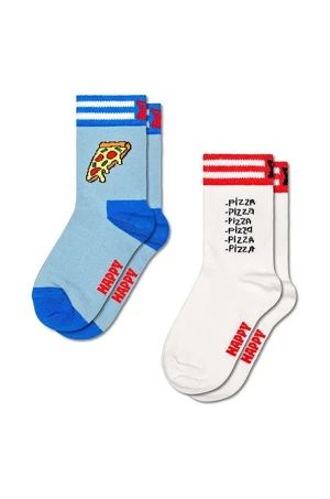 Dětské ponožky Happy Socks Kids 2-Pack Pizza Socks 2-pack P001475