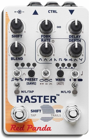 Red Panda Raster V2 Delay Efekt gitarowy