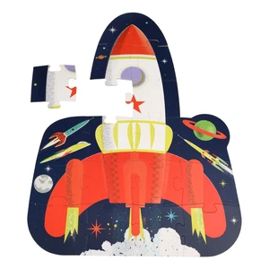 Puzzle (liczba elementów 18) Space Age rocket – Rex London