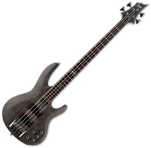 ESP LTD B-204SM SeeThru Black Elektromos basszusgitár