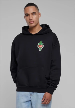 Santa Monica Heavy Oversize Hoody Black