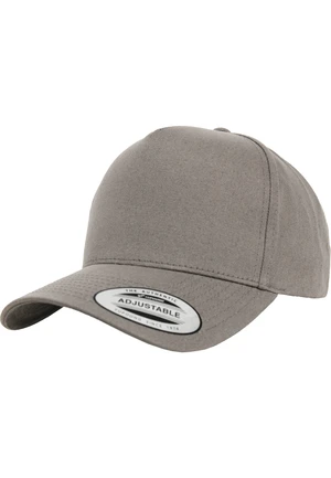 5-Panel Curved Classic Snapback Grey