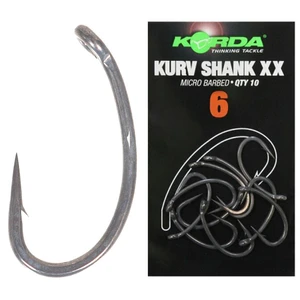 Korda háčiky kurv shank xx 10 ks - veľkosť 8