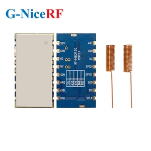 Free Shipping-2PCS RF4463F30 1W 30dBm Si4463 Chip 433 MHz 470MHz Embedded FSK Wireless RF Module