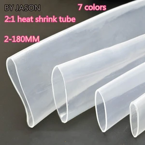 1 Meter heat shrink tube transparent Clear shrinkable tubing Wrap Wire kits 2:1 heat shrink tube Wrap Wire Sell Connector