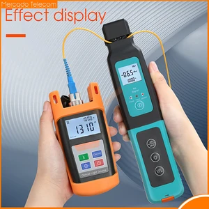 Light source Optical light source Power Meter Portable 1310,1550nm +AUA-40 Live Fiber Identifier Optical Fiber Identif VFL OPM