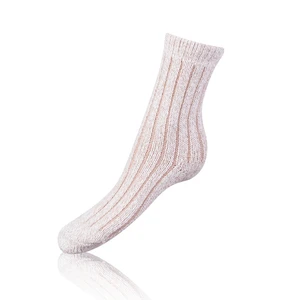 Béžové dámské ponožky Bellinda SUPER SOFT SOCKS