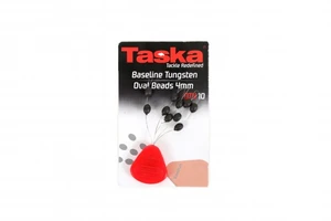 Taska tungsten set oválnych korálok 4,6,8 mm po 4 ks