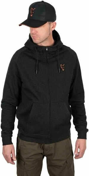 Fox Fishing Sweat à capuche Collection LW Hoody Black/Orange 3XL