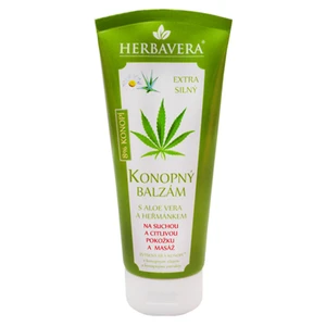 HERBAVERA Konopný balzám s Aloe Vera 200 ml