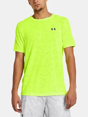 Under Armour UA Seamless Grid SS Neon Green Sports T-Shirt
