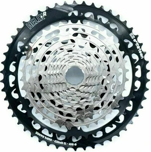 e*thirteen Helix Race Cluster Kazeta 12-Speed 9-50T Nickel/Grey