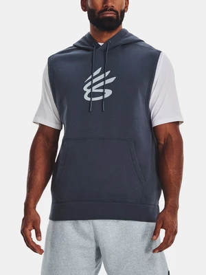 Under Armour Curry Fleece SLVLS Hoodie Dark Grey