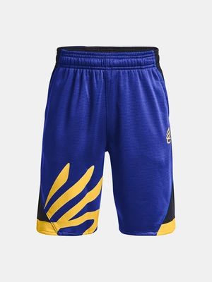 Under Armour B CURRY SPLASH SHORT - Blue