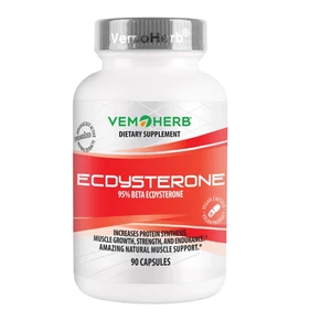 VEMOHERB Ecdysterone 90 kapsúl